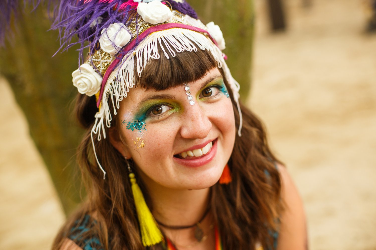 Boomtique in the forest — festival photography by Lucy Lamb